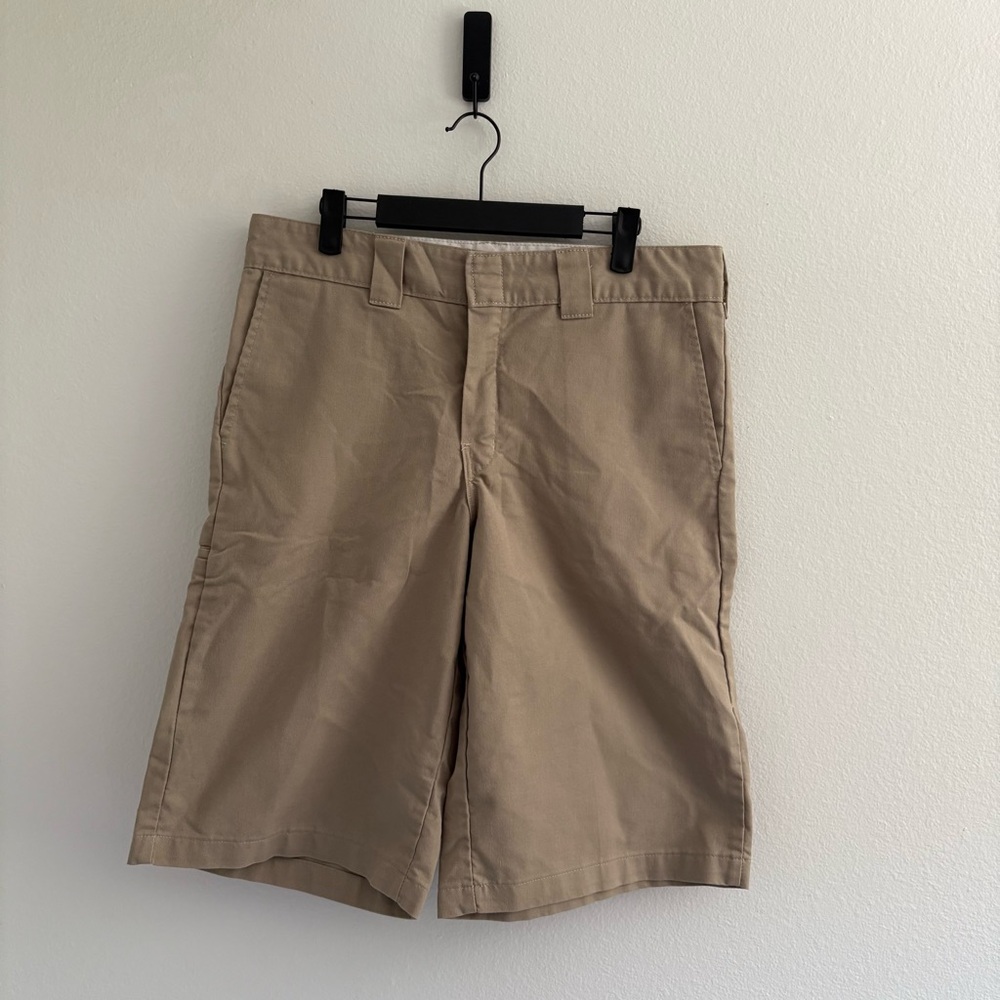 Dickies • Mens Khaki “Flex” Shorts‎